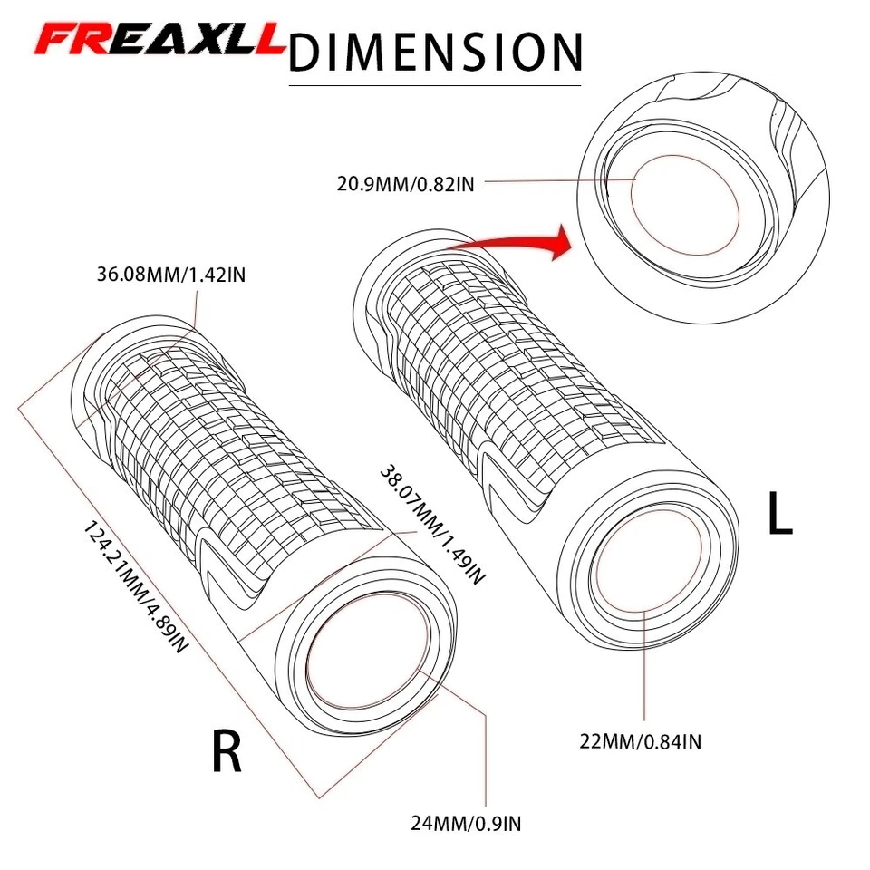 Manillar empuñaduras barra extremo gel para Kawasaki Ninja 250/300/400/650/1000 H2 H2R Foto 3 de 4