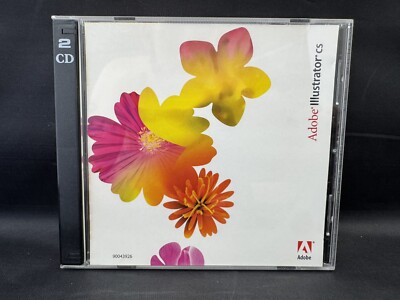 Adobe Illustrator CS 2-CD Set w/ Serial   Educational Version + Tutorial