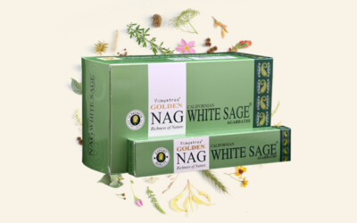 Räucherstäbchen Golden Nag White Sage 3x 15g