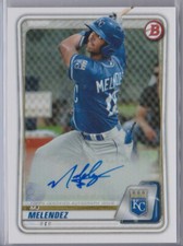 2020 Bowman Prospects MJ Melendez AUTOGRAPHED CARD - Kansas City Royals