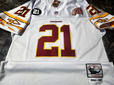 チームユニフォーム　2〜21番　S〜LL NEW w/TAG Washington Redskins #21 Sean Taylor Dual patch Stitched