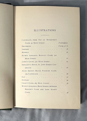 Literary Landmarks of Edinburgh (illustrated), 1891, Harper - 1st edition - Picture 8 of 12