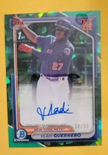 2024 Bowman Chrome Sapphire Vladi Guerrero 1st Auto Green #38/99 #CSPA-VG