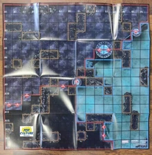HEROCLIX MAP 2024 Black Panther 2024 VIBRANIUM MINES / TESTING GROUNDS 16x16
