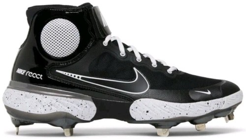 Nike Alpha Huarache Elite 3 Mid Metal Baseball Cleats Black CK0745