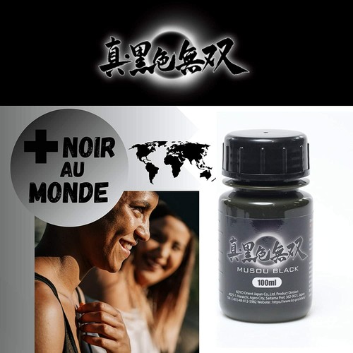 SHIN KOKUSHOKU MUSOU BLACK ACRYLIC PAINT 100ml KOYO Orient Japan