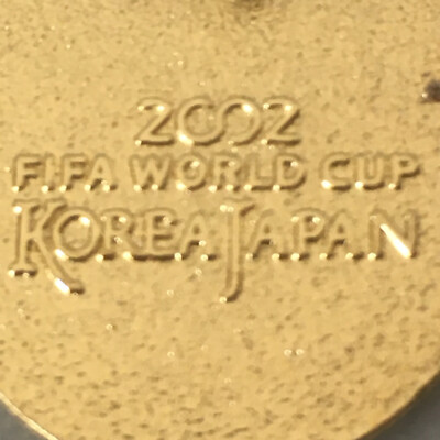 Pin's insigne coupe du monde de la FIFA 2002 Corée Japon