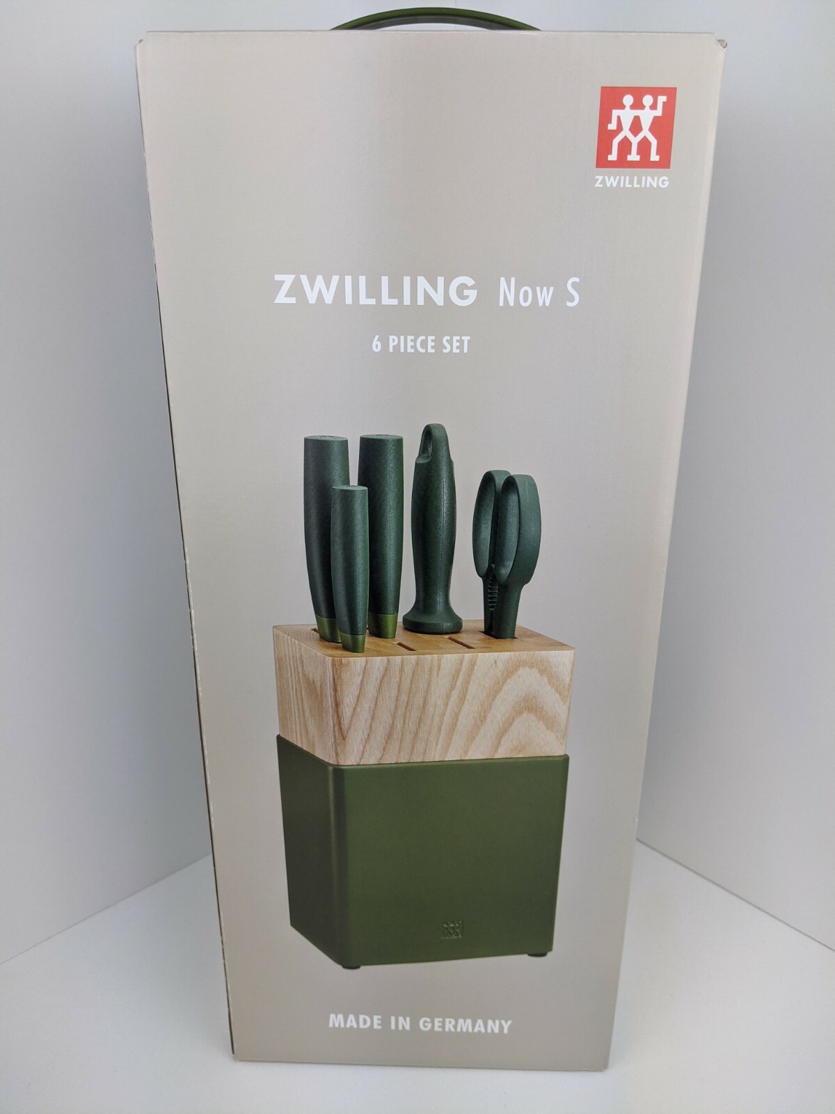 ZWILLING Now S Knife Block Set, 6pc, Lime Green eBay