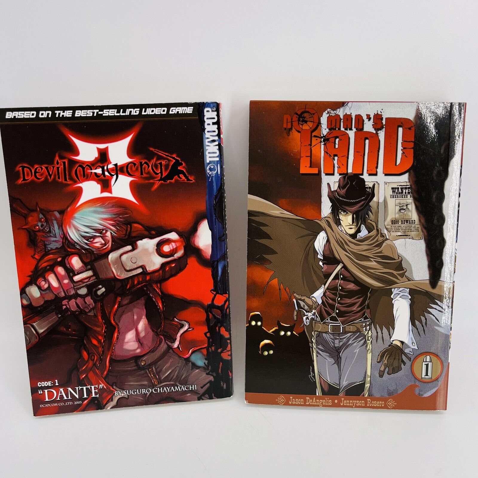 Devil May Cry 3 'Code:1 Dante & Code:2 Vergil' manga LOT - JAPAN