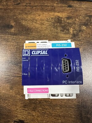 Square D CLIPSAL PC Interface RS-232     SLC5500PC