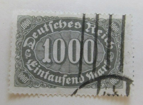 A8P49F136 German Reich Germany 1922-23 1000m fine used stamp