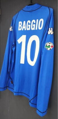 Baggio Brescia Calcio Maglia Shirt 2003 2004 Long Sleeve