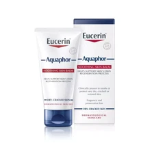 Eucerin Aquaphor Soothing Skin Balm, Dry Skin 45ml-EXP 2/25-FREE SHIPPING-1 PACK