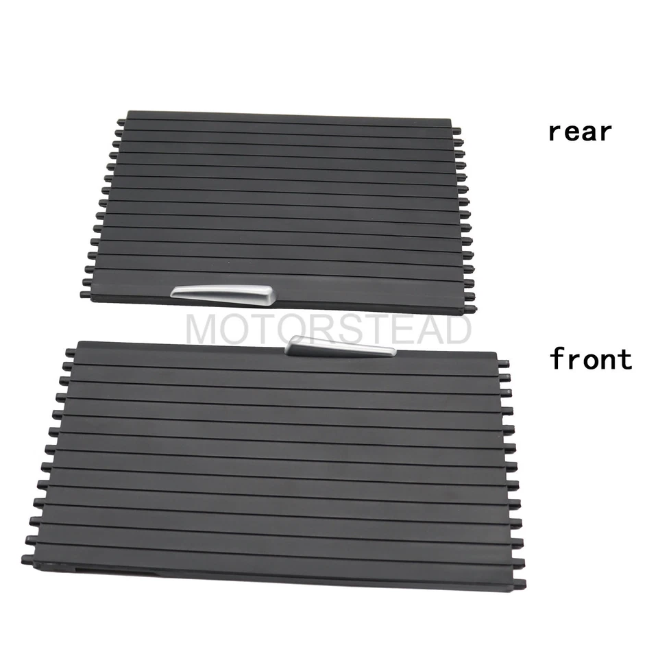 2PCS Console Cup Holder Roller Blind Cover Tray For 2007-2014 BMW X5 X6 E70 E71 - Imagem 3 de 4