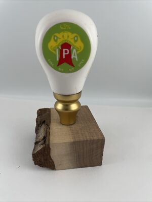 Beer Tap Handle East Van Brew Wheel Bite Beer Tap Handle Snake Beer Tap Handle