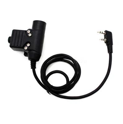 Z Tactical HD01 HD03 Headset U94 PTT Plug For BaoFeng UV-5R UV-82 Walkie Talkie