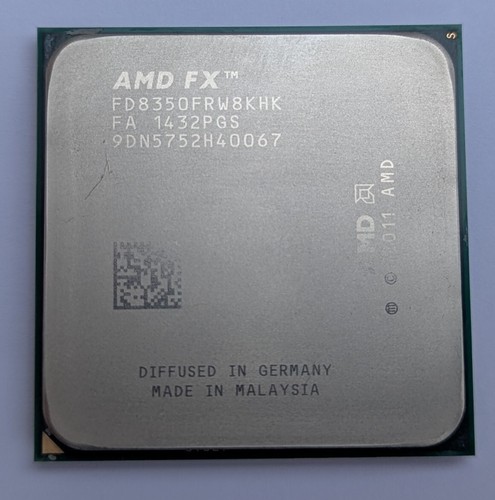AMD FX 8350 Black Edition FD8350FRW8KHK 4GHz AM3+ 8-Core Processor CPU - TESTED