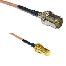 RG316 DVB TV Pal Male to SMA Female Long RF Cable Rapid-SHIP LOT