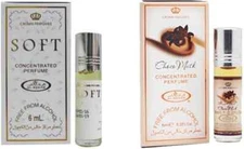 AL - REHAB - Soft 6 ml & Choco Musk 6ml perfume oil 2 PACK