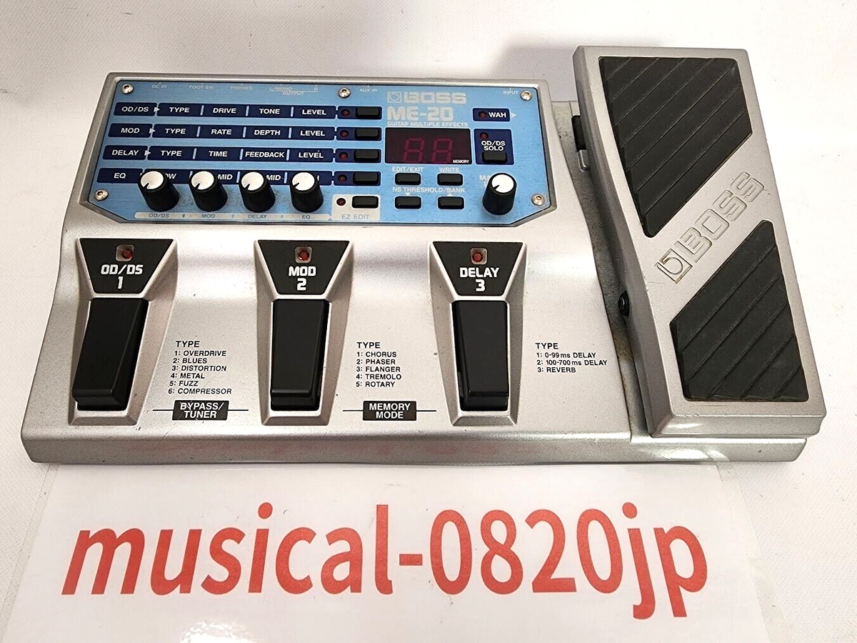 BOSS ME-20 guitar effects pedal Multi-Effects | eBay