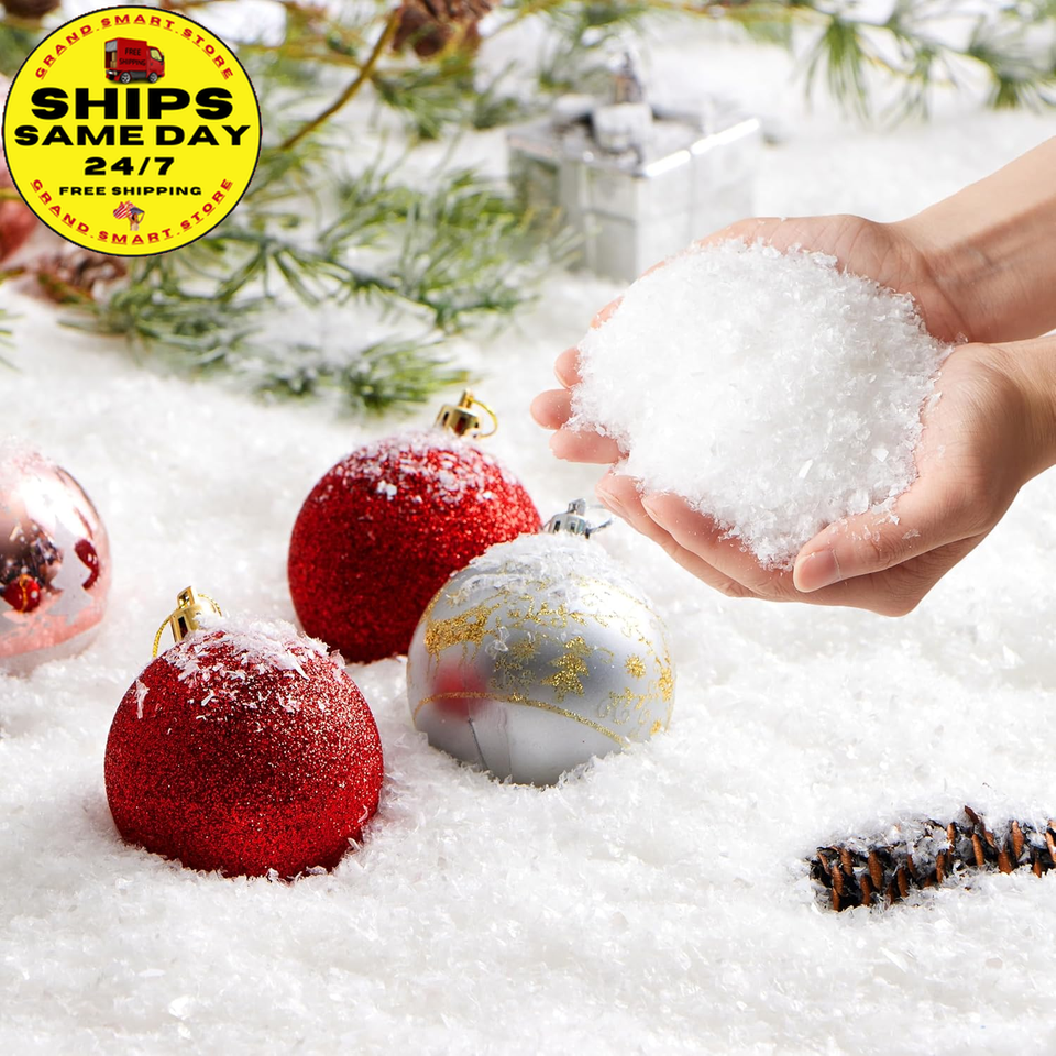 Fake Snow Decoration Artificial Snow, Fake Snowflakes Christmas