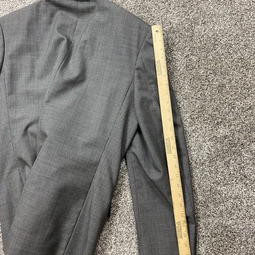 Jones New York suit 44R Double Breasted Houndstooth 2 Piece Wool 37X31 - Picture 15 of 22