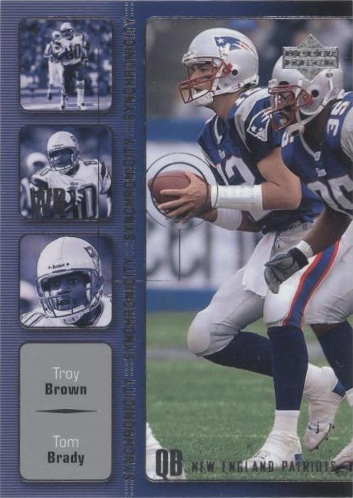 Carte Tom Brady 2002 Upper Deck Honor Roll #34 – New England Patriots – Collection NFL