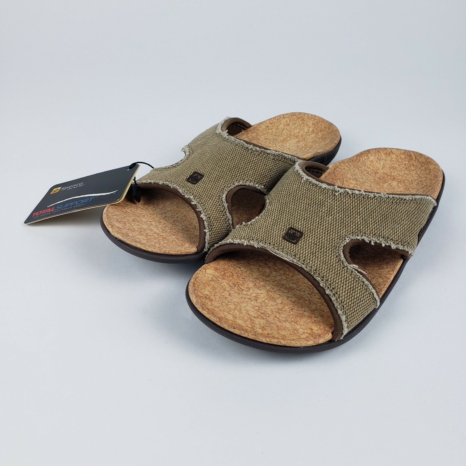 straw slide sandals