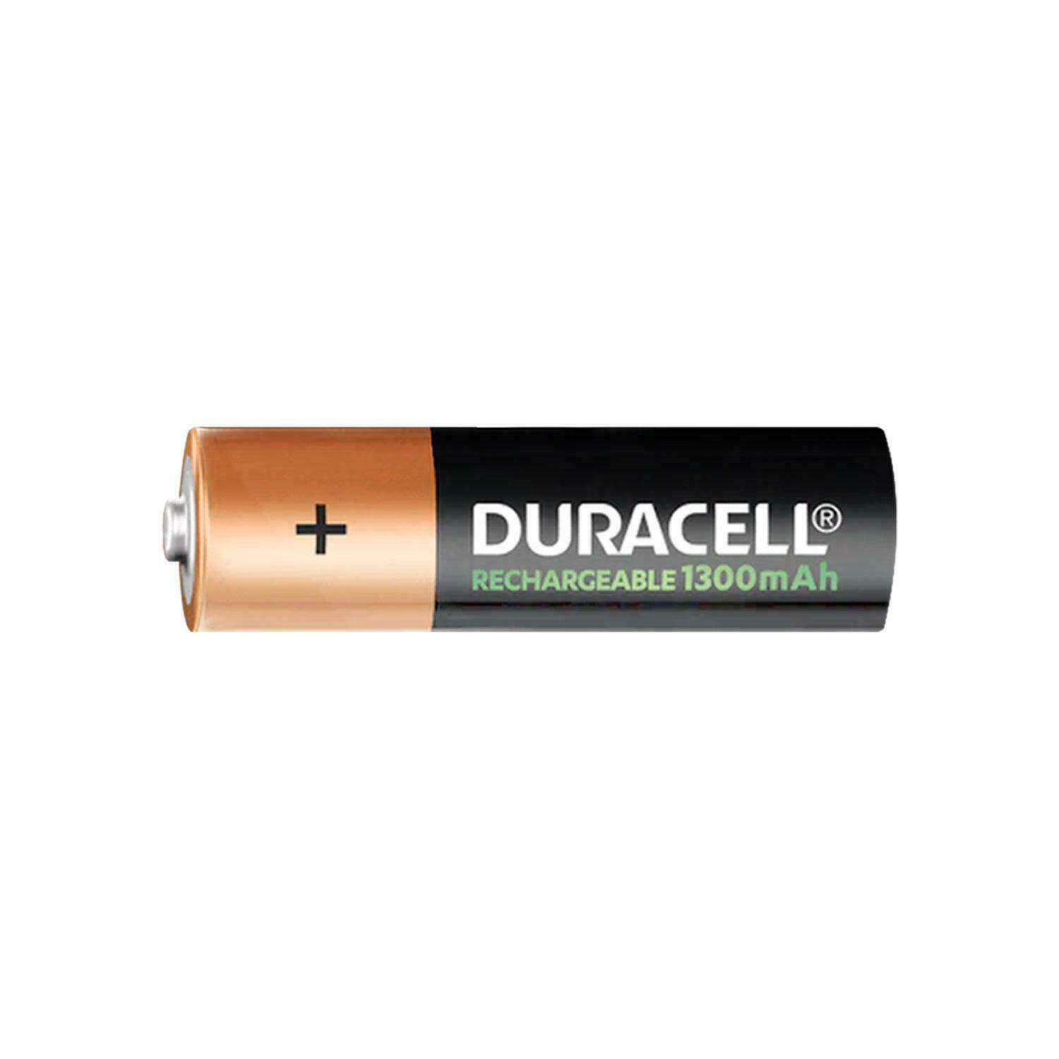 Duracell Stay Charged NiMH AA Batterien – 4 Stück, 1,2V, 2000mAh, Sofort Einsetzbar & Mit Geringer Selbstentladung.