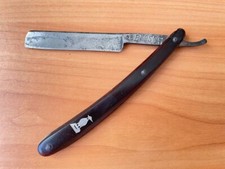 VINTAGE KIEBITZ STRAIGHT RAZOR Solingen Germany