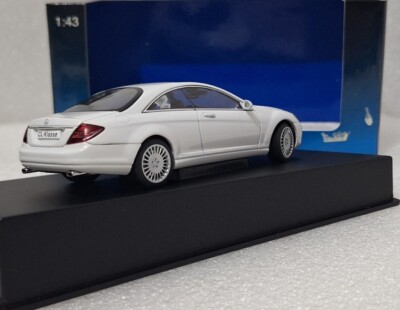 1) Mercedes-Benz CL-Class Coupe 2007 White 1:43 AUTOart
