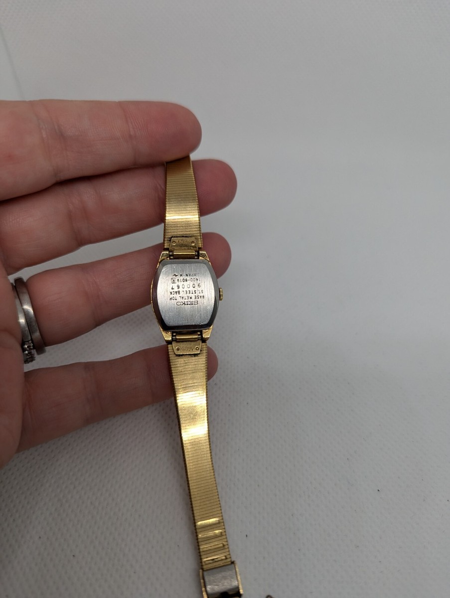 Vintage Seiko Women's Watch Gold Tone | eBay
