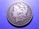 1892-S Morgan Dollar  VG++