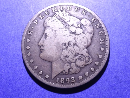1892-S Morgan Dollar  VG++
