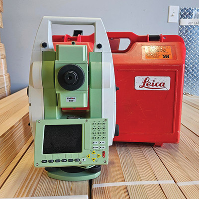 Leica TS12 P 5" R400 Robotic Survey Total Station | eBay