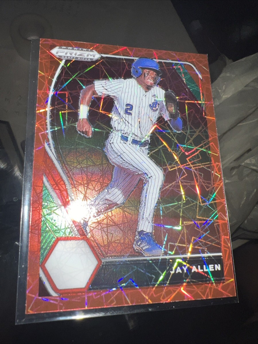 Jay Allen 2021 Panini Prizm Draft Picks #PDP30 Red Velocity Prizm