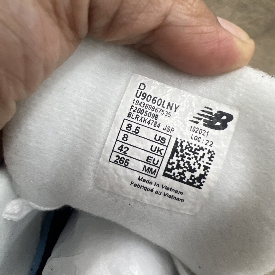 New Balance 9060 Sea Salt U9060ECA Men's Shoes Sneakers eBay