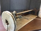 Antique Table Top Butcher Paper Roll Dispenser ~ Wrapping Paper / Wall Paper — photo 6