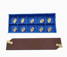 SP200 GTN-2 Grooving Cut-Off Carbide Inserts with SPB26-2 Blade Slotting Tool