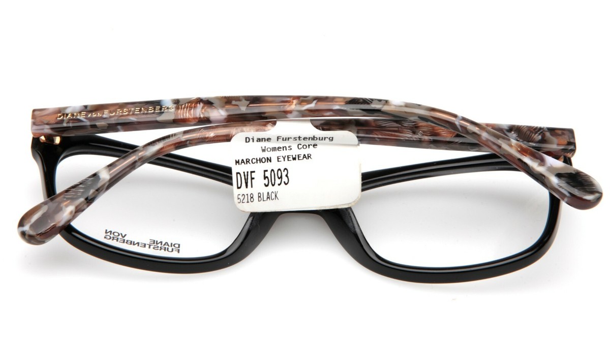 NEW Diane von Furstenberg DVF 5093 001 Black EYEGLASSES 