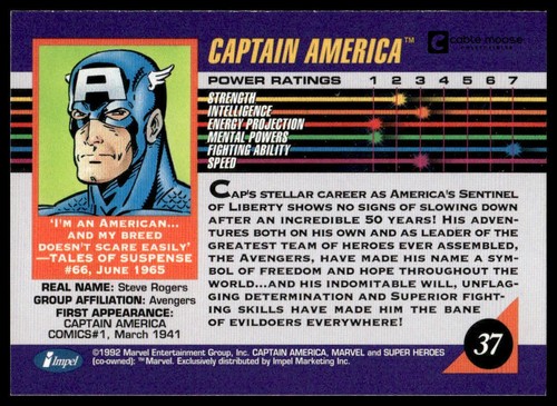 1992 Impel Marvel Universe Cards / Singles You Pick, Base Set & Insert Holograms - Picture 75 of 425