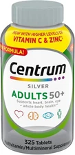 Centrum Silver Adults 50+ 325 Tablets Multivitamin Supplement  AMAZING RESULTS!