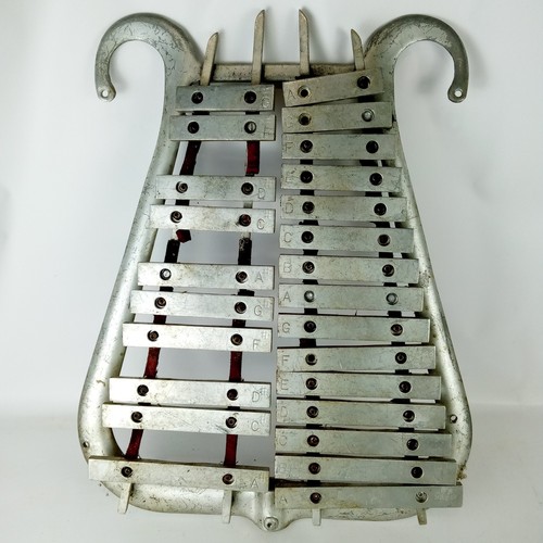 *Ludwig Marching Bell Lyra Glockenspiel Xylophone Vintage 60s Script Percussion* eBay
