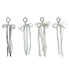 Charm Bowknot Key Holder Stylish Bag Accessory Stylish Purse Embellishment