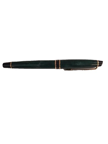 Rare Limited Edition] WATERMAN Dark Green Fountain Pen JP Morgan