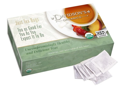 Fragrant Tulsi Rose Petal Herbal Tea Bags - 100 Count for Refreshing Infusions - Picture 3 of 8