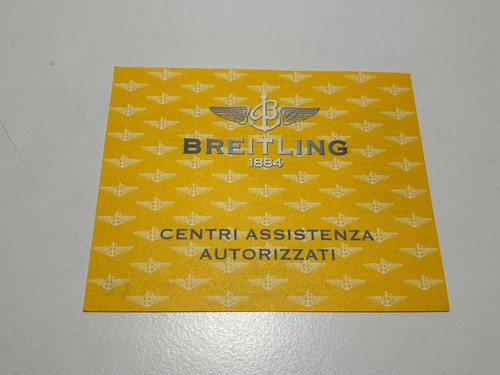 Set Booklet Breitling Shadow Flyback Instruction Manual And Service - Picture 2 of 16