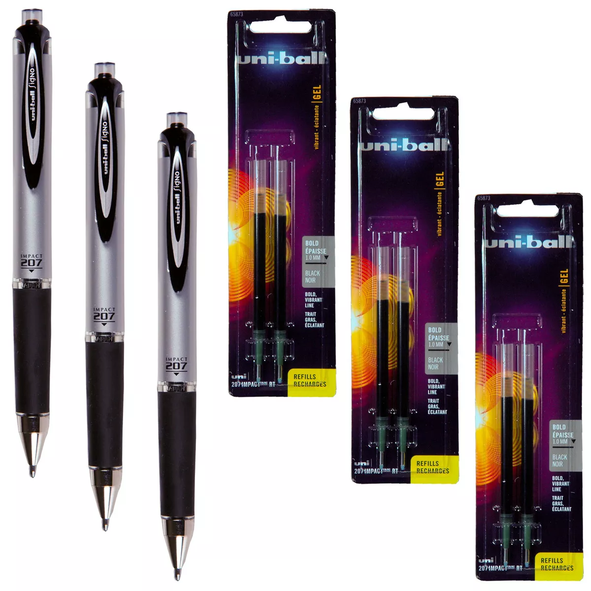 Uni ball signo 207 bold 1.0 mm refills deals