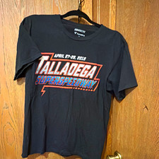 Fanatics Nascar Talladega Superspeedway Triple Header T-shirt M Black Fanatics Nascar Talladega Superspeedway Triple Header T-shirt M Black
