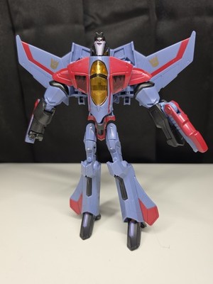 Transformers HASBRO 2007 Animated Voyager Class Starscream (Missing hands) READ